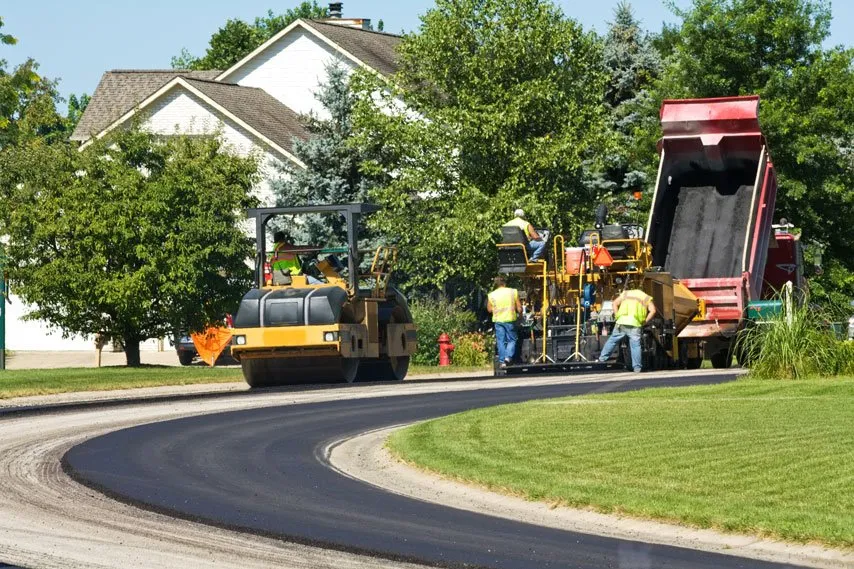 HOA road being resurfaced in Jacksonville